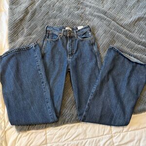 Wrangler Women's Straight Leg Blue Jeans